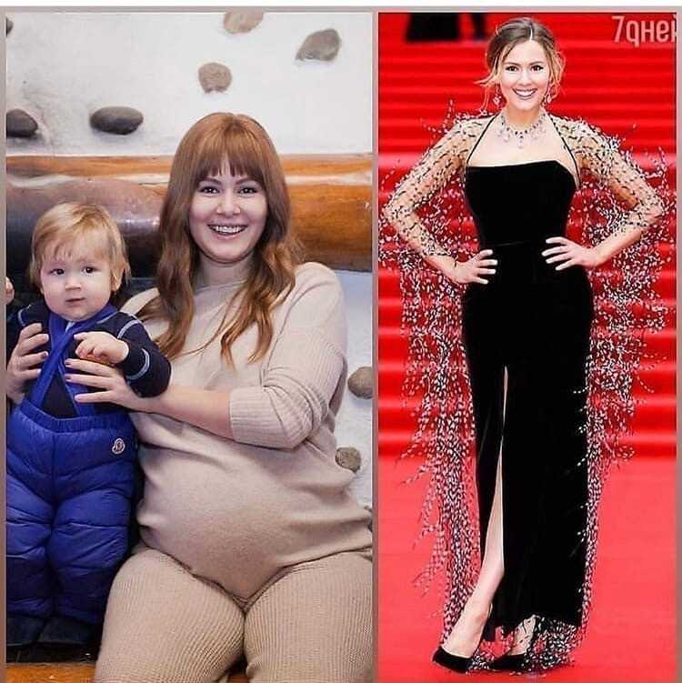Как похудела мария кожевникова после родов: вес, диета, фото до и после