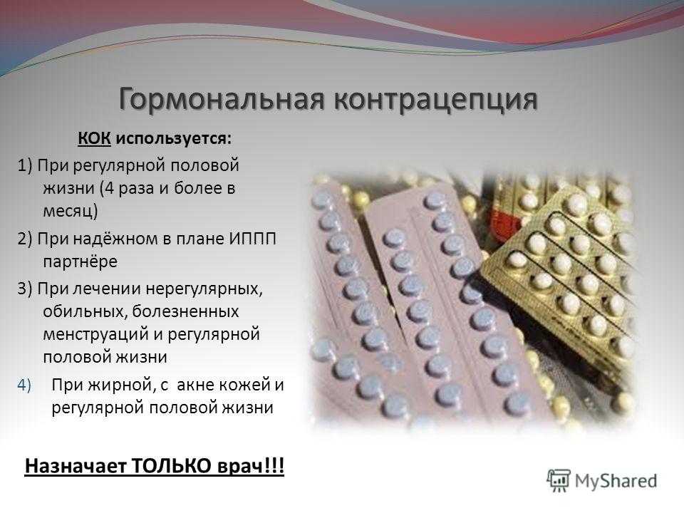 Контрацептивы мини-пили и другие средства предохранения для женщин после 40 лет