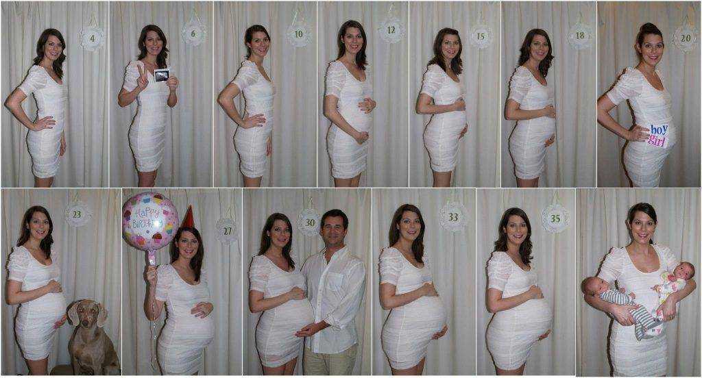 Когда начинает расти живот при беременности | pampers ru