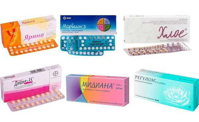 Гормональные противозачаточные таблетки 🌷