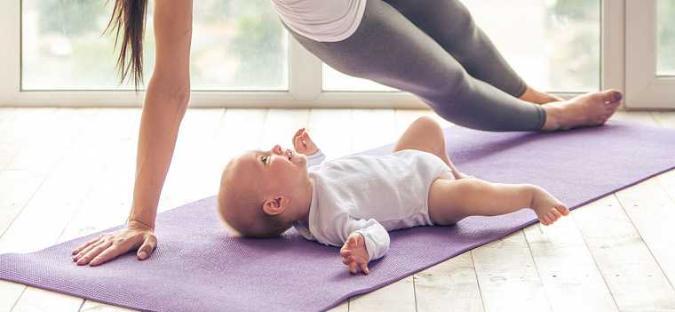 Комплекс упражнений после родов | программа по восстановлению