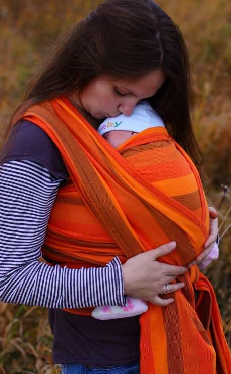 Слинг для новорожденного: слинг-шарф, намотка, как носить ребенка