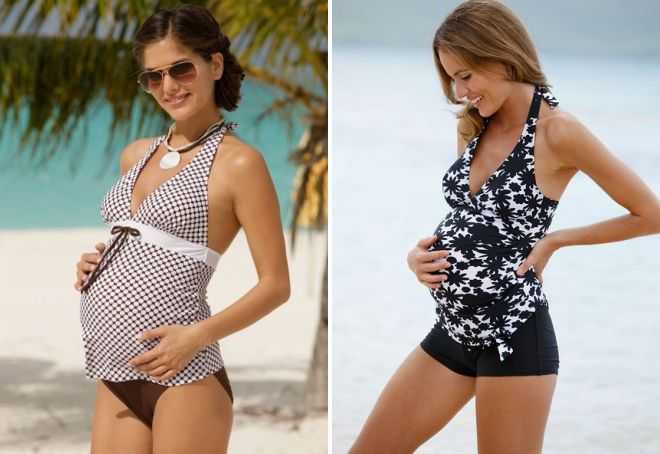 Купальники для беременных – самые удобные и красивые модели для будущих мам