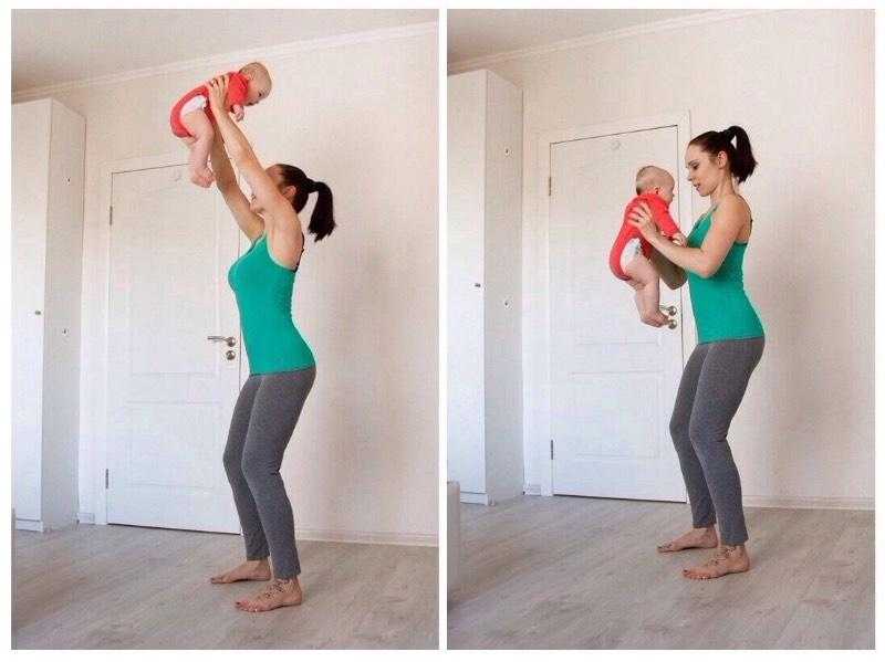 Послеродовой фитнес: простые упражнения в первый месяц после родов